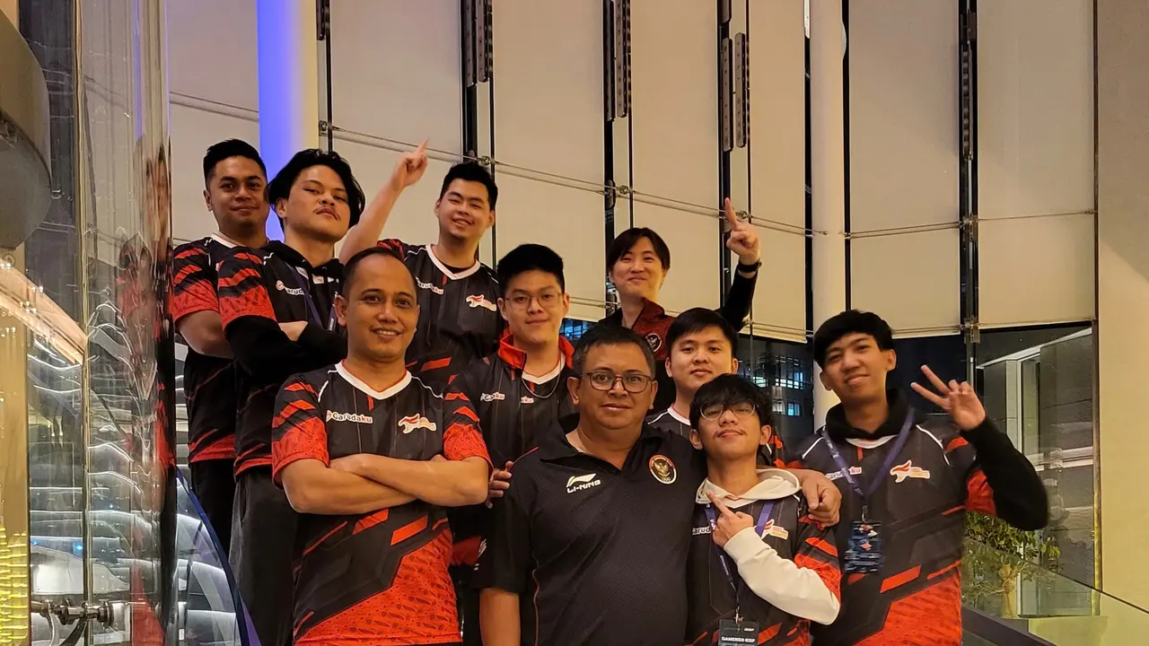 Tim Nasional Esports CS:GO bakal berlaga di IESF 15th World Esports Championship, usai lolos di kualifikasi kontinental Asia Pasifik. (PBESI)