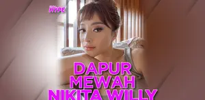 Intip Dapur Canggih Nikita Willy, Harganya Lebih dari Rp 1 Miliar