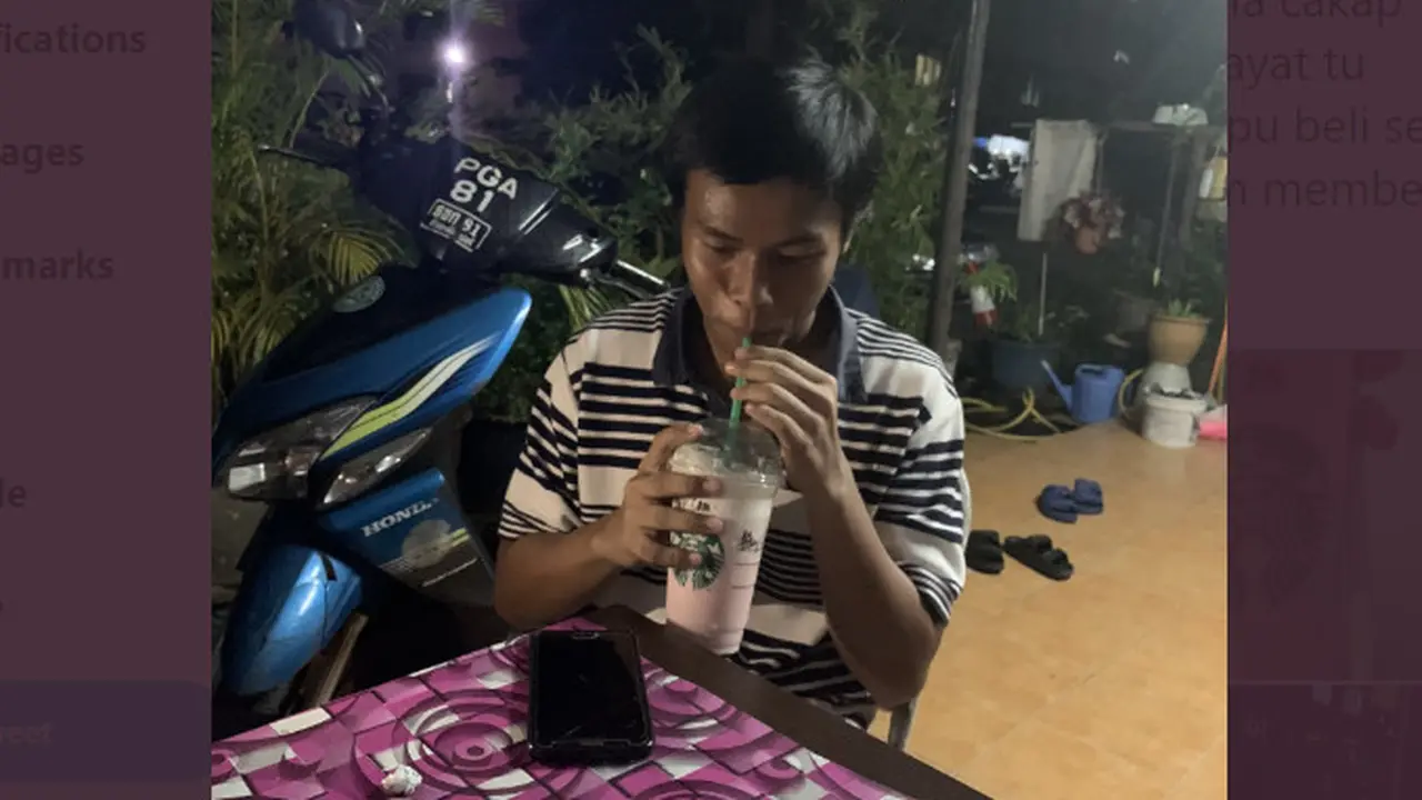 Traktir Teman yang Tak Pernah Cicipi Starbucks Seumur Hidup, Aksi Pria Ini Tuai Pujian