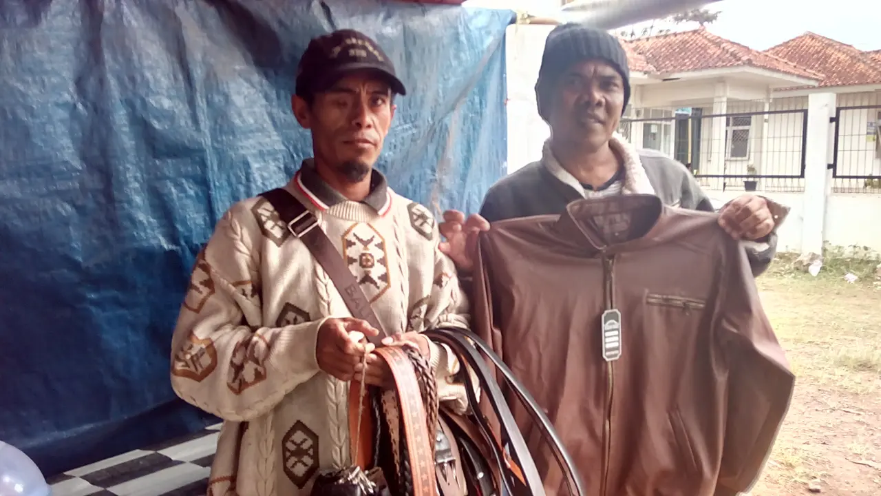 Kegundahan Hati Penjual Kulit Jelang Kedatangan Jokowi di Garut