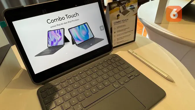 <p>Combo Touch untuk iPad Air dan iPad Pro. (Liputan6.com/ Yuslianson)</p>