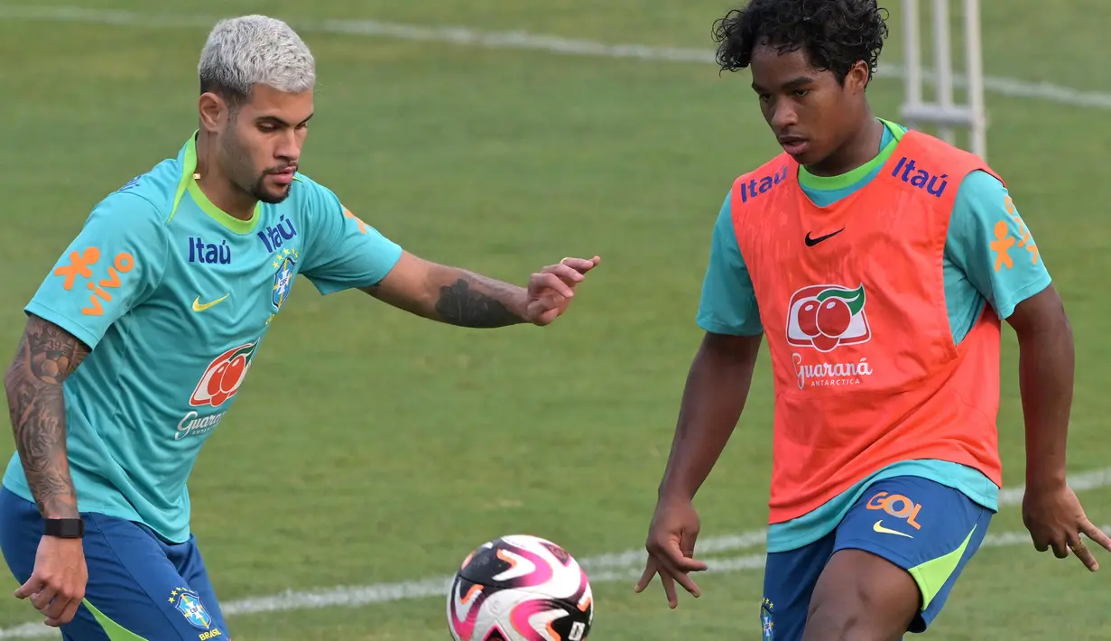 Dan Peru pada Rabu (16/10/2024) pagi WIB. (Nelson ALMEIDA/AFP