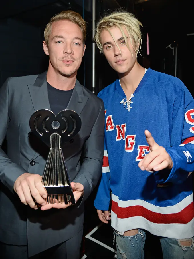 [Bintang] Diplo dan Justin Bieber 