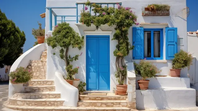 desain rumah mediterranean (ilustrasi by Freepik)