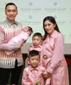 Pasangan Ibas Yudhoyono dan Aliya Rajasa kembali berbahagia lantaran lahirnya anak ke-3 mereka di awal tahun 2018 ini. Bayi berjenis kelamin perempuan ahir pada Senin(1/1/2018). (Adrian Putra/Bintang.com)