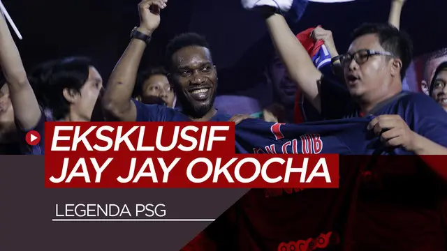 Berita video wawancara ekslusif bersama mantan pemain Paris Saint Germain, Jay Jay Okocha.