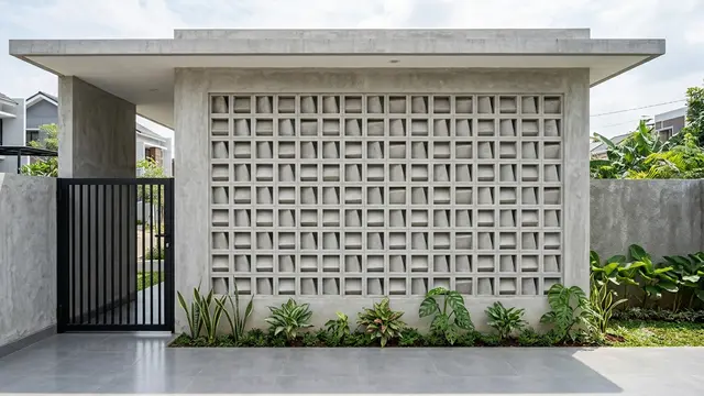 Ide Dinding Angin untuk Rumah di Daerah Panas dan Berdebu. Gemini