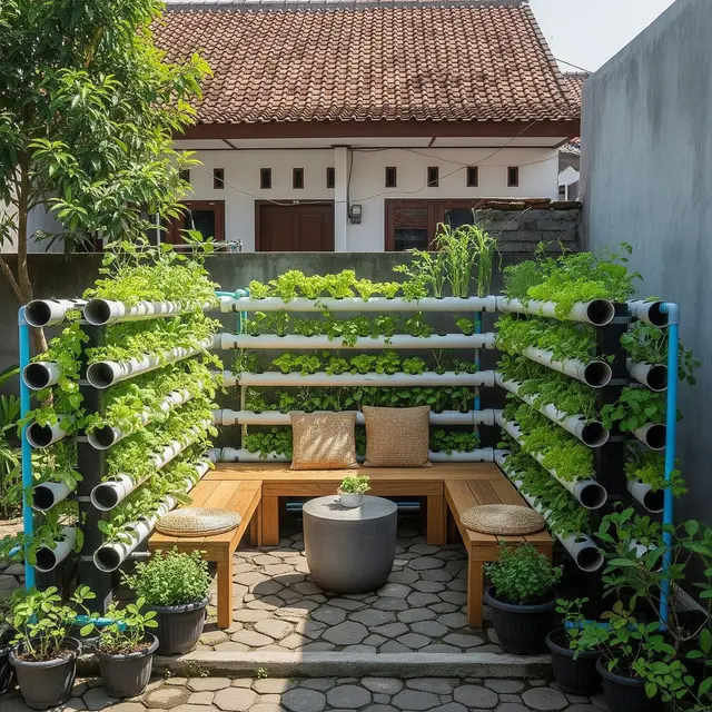 9 Model Kebun Hidroponik Bentuk Huruf, Solusi Estetis dan Fungsional