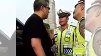Video Viral Pengemudi Fortuner Mengumpat ke Polisi 