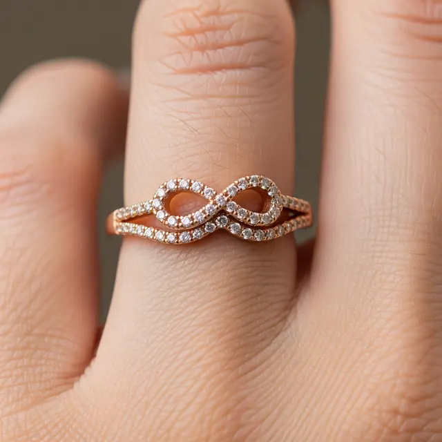 Cincin Emas 10 Gram Desain Mewah