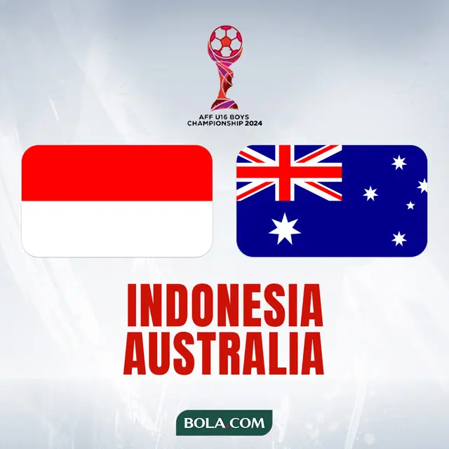 Hasil Piala AFF U16 2024 Indonesia vs Australia Dapat Kartu Merah dan