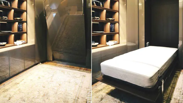 Desain Interior Apartemen Eklektik Modern yang Tampil Hangat dan Berkelas