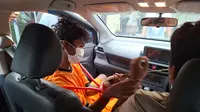 Detik-Detik Pembacokan Sopir Taksi Online di Tangerang
