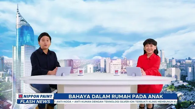 Faktanya rumah bisa menjadi sarang penyakit akibat kebiasaan yang tidak sehat dan faktor lainnya. Bersama Rifki dan Iren, simak informasinya dalam Nippon Paint Flash News!