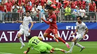 Cristiano Ronaldo Disebut Gunakan Taktik dengan IQ 200 untuk Gol Fantastis Portugal ke Gawang Uzbekistan