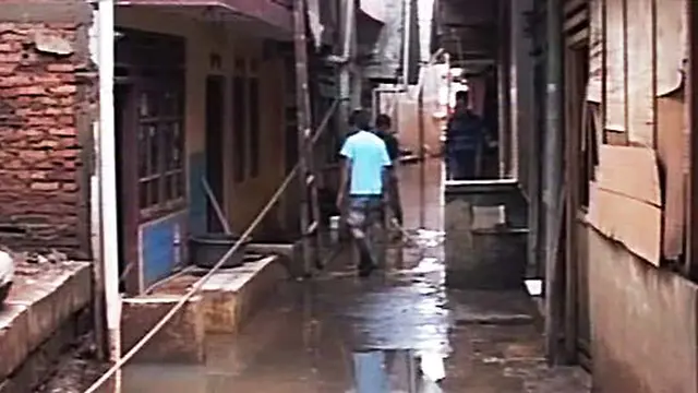 Banjir Kampung Melayu Mulai Surut