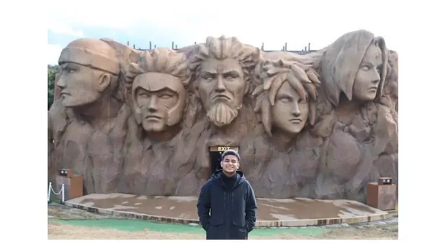8 Momen Fadil Jaidi Liburan di Jepang, Asyik ke Desa Naruto