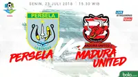 Liga 1 2018 Persela Lamongan Vs Madura United (Bola.com/Adreanus Titus)