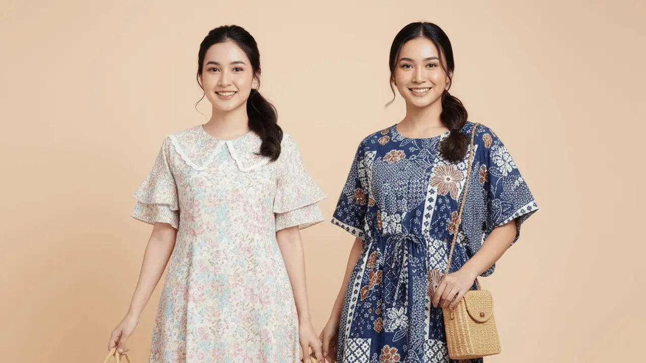 Model Daster Batik Modern untuk Jalan-Jalan by Gemini