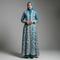 Model Gamis Warna Biru Teal untuk Ramadan 2026 (sumber: gemini.com)