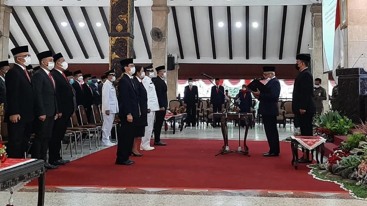 Bupati Malang melantik 197 pejabat hasil mutasi. (malangkab.go.id)