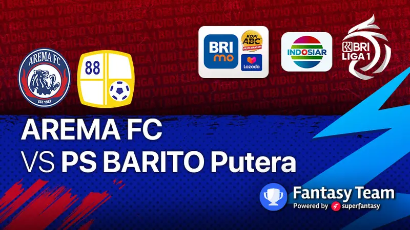 BRI Liga 1 2021 : Arema FC vs PS Barito Putera