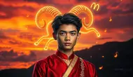 ram zodiac sign ©Ilustrasi dibuat AI