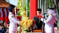 Tari Kolosal hingga Atraksi Dirgantara Meriahkan Upacara HUT ke-80 RI di Banyuwangi