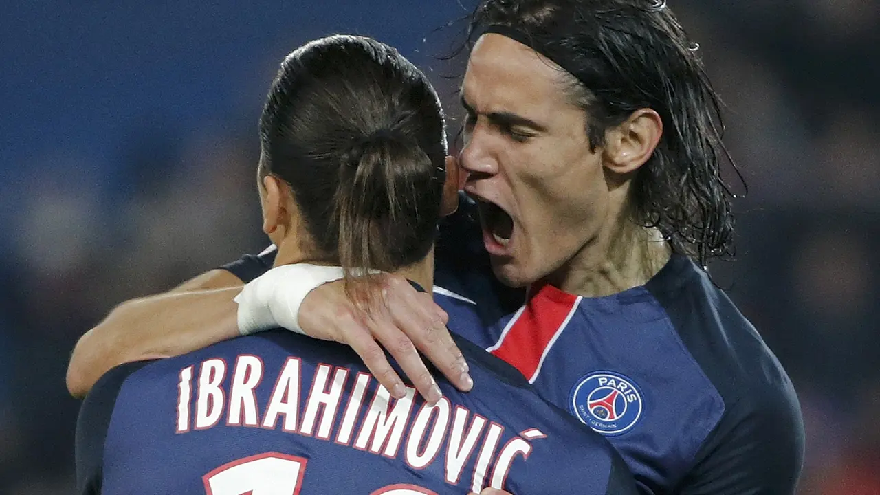 Zlatan Ibrahmivoc - Edinson Cavani