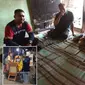 Pihak Pemkot Surabaya saat mendatangi rumah bocah penjual SD pentol. (Sian Kurniawan/Liputan6.com)