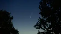 Ilustrasi meteor jatuh (pexels)