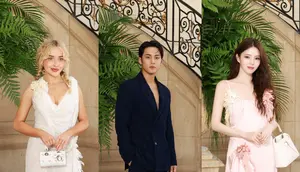 Gaya Terbaik Selebriti di Dior Haute Couture Fall/Winter 2026/2027, Han So Hee hingga MINGYU Tampil Elegan