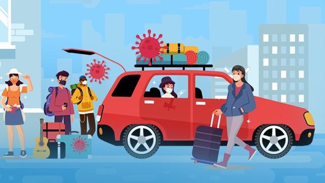 Banner Infografis Libur Panjang dan Potensi Klaster Covid-19. (Liputan6.com/Trieyasni)