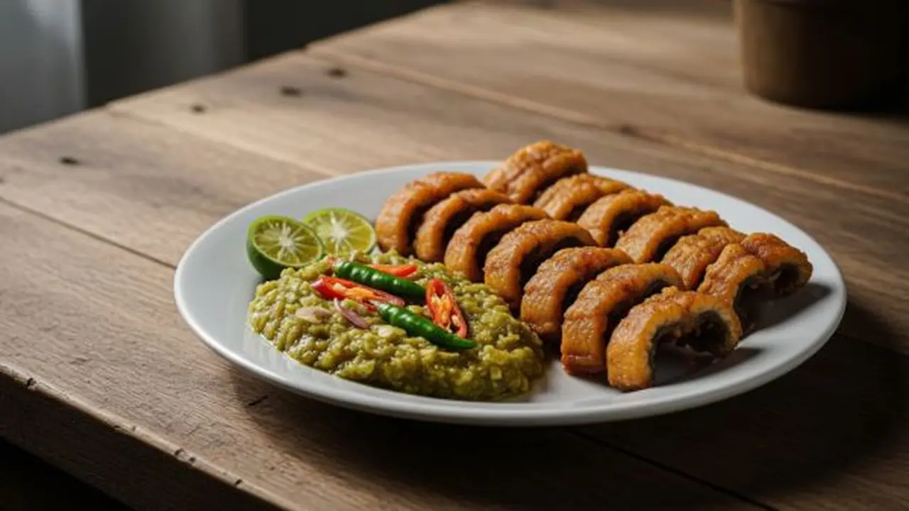 Belut Goren Sambal Hijau