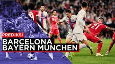 Berita Motion Grafis tentang Prediksi Barcelona Vs Bayern Munchen, dan Nasib Blaugrana yang berada di Ujung Tanduk Liga Champions.