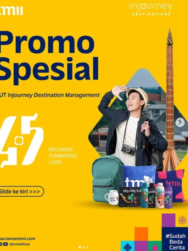 TMII Bagikan Tiket Masuk Gratis Terbatas Sambut Ultah Injourney Destination Management, Simak Persyaratannya