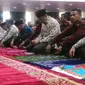 Jokowi salat berjamaah di Masjid Raya KH Hasyim Asy'ari