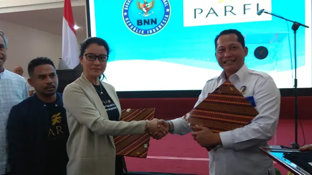 Kepala BNN, Budi Waseso, meresmikan laboratorium narkotika kelas internasional