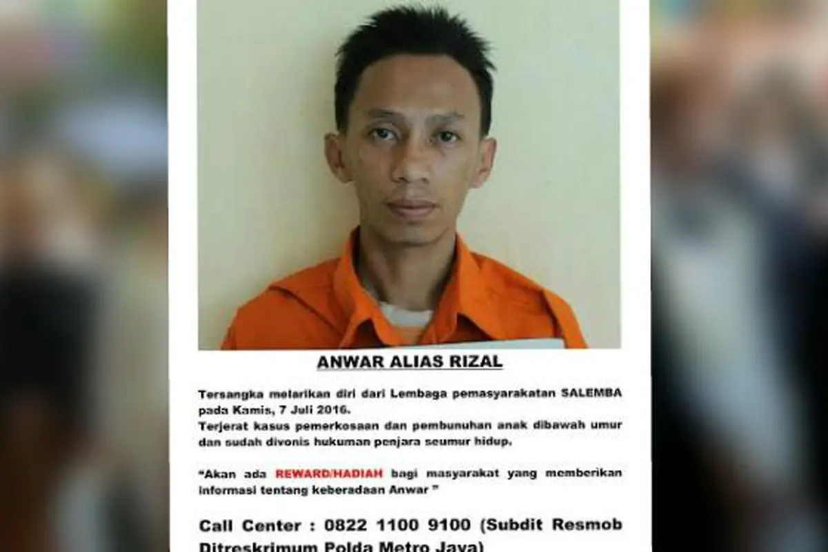 Anwar Berhasil Ditangkap Ditengah Hutan