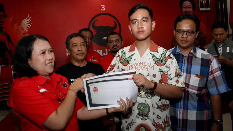 Gibran Sah Menjadi Anggota PDIP