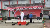 Rumah Tahanan Negara Kelas IIB Humbang Hasundutan (Humbahas) melaksanakan upacara peringatan Hari Kemerdekaan ke-78 Republik Indonesia