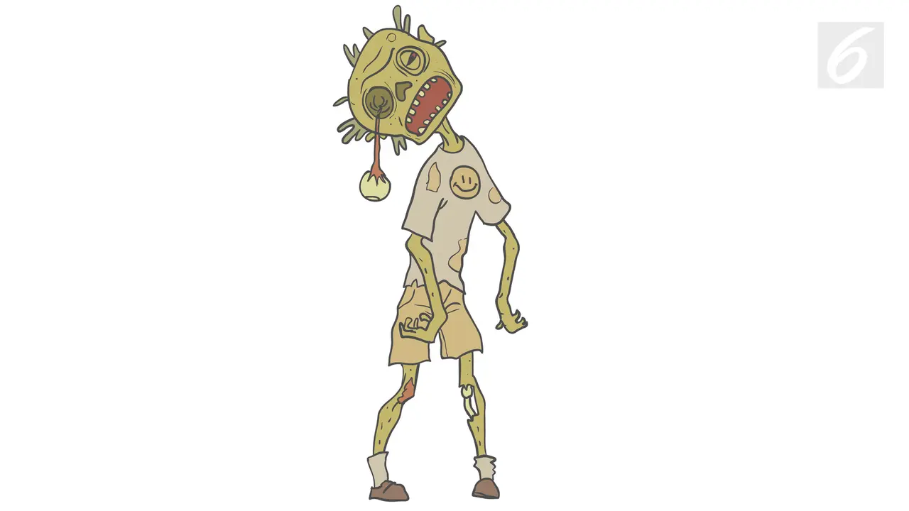 Ilustrasi Bocah di Kendari Seperti Zombie