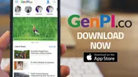 Aplikasi GenPi.co kini tersedia untuk ponsel berbasis IOS.