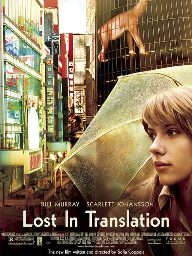 Poster film Lost In Translation. (Foto: IMDb/ Dok. American Zoetrope, Elemental Films)