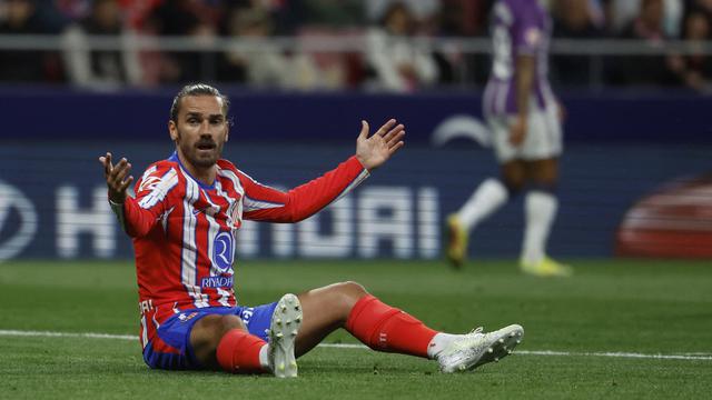 Pemain Atletico Madrid Antoine Griezmann