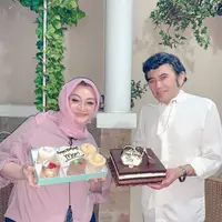 Ricca Rahim dan Rhoma Irama (Instagram/riccarhoma)