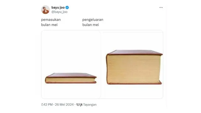 6 Cuitan Bulan Mei Lama Berakhir Ini Bikin Senyum, Dompet Sudah Tipis