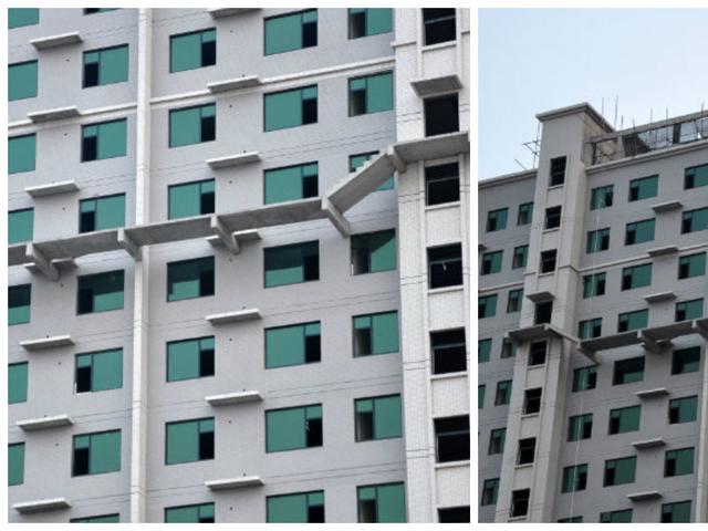 Teka Teki Tangga Di Luar Lantai 10 Apartemen China Global