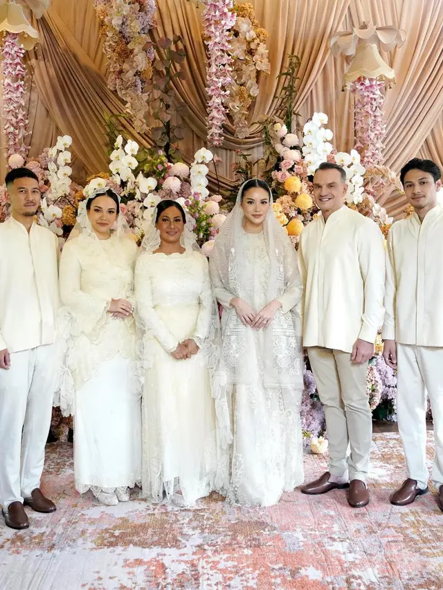 6 Pesona Keluarga Alyssa Daguise di Momen Sakral Jelang Pernikahan, Tampil Elegan