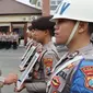 Tiga polisi di pamekasan jalani upacara Pemberhentian Tidak Dengan Hormat (PTDH). (Istimewa)